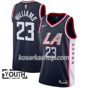 Dres Los Angeles Clippers Lou Williams 23 Nike 2018-19 City Edition Navy Swingman - Dječji